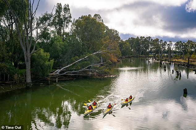 A new multisport adventure trail is opening up along Australia's Murray River, the longest river in the country, running from Lake Hume to Mildura