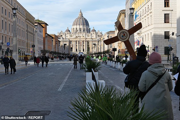 Time Out's top must-do activity for 2025 is the Catholic Jubilee in Rome, Italy, which only happens every 25 years. The festivity began in late December 2024 (above, with the picture showing pilgrims marching towards St. Peter's Basilica)