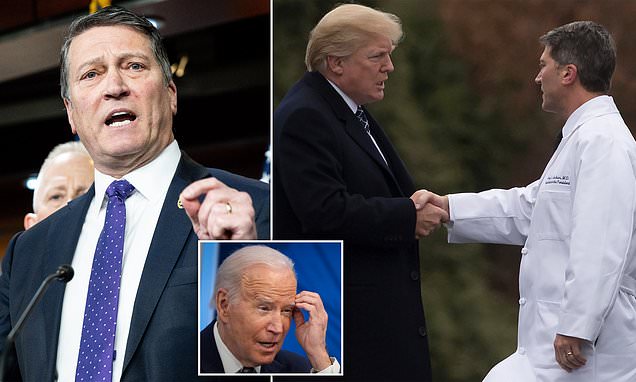 Ex-White House doctor reveals dead giveaways Joe Biden, 82, is suffering from mental