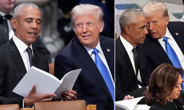 Cryptic conversation between Obama and Trump revealed as pair plan meeting after Jimmy