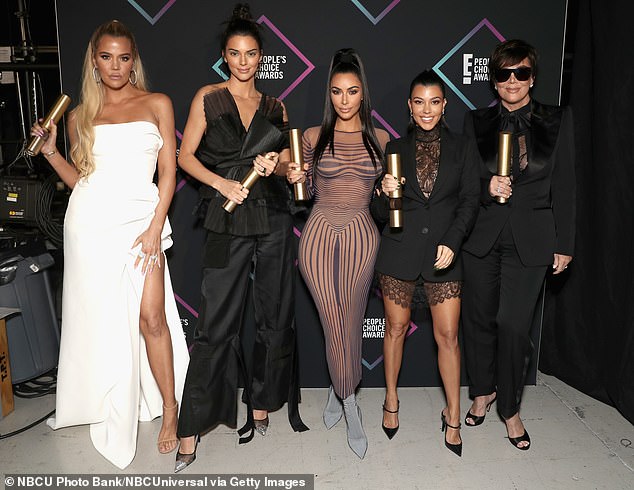 DailyMail.com has confirmed the family, Kim, Khloe and Kourtney Kardashia, Kris Jenner, Kylie Jenner and Kendall Jenner along with their loved ones have successfully evacuated the area