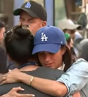 Meghan and Prince Harry comfort LA fire victims and first responders as Fox LA is slammed