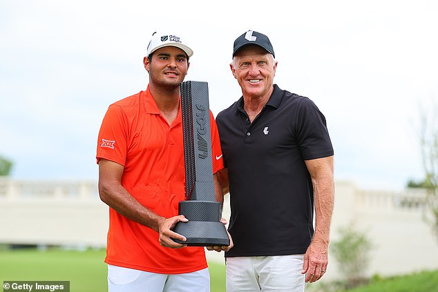 Chacarra won a LIV Golf event in Thailand back in 2022, but hadn't won since. He remains the only youngster to win on the circuit, but was dropped from Sergio Garcia's Fireballs GC.