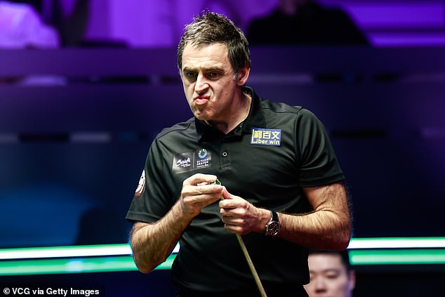 O'Sullivan has been travelling around Asia playing exhibition matches over the last month