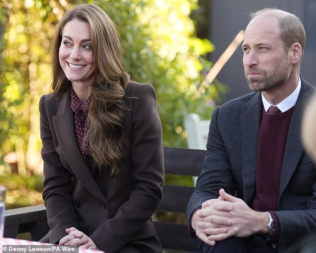 October 10, 2024 -- Kate and William meet the emergency services in Southport, Merseyside