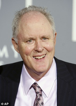 John Lithgow pictured in 2007, at age 62