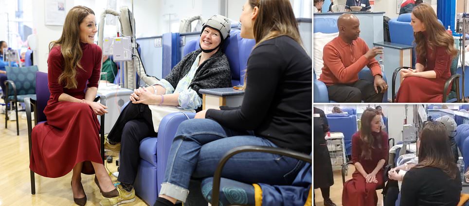 Princess of Wales makes emotional visit to hospital where she has been treated for cancer