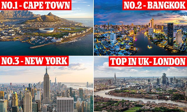 The world's best 50 cities in 2025 ranked by Time Out: Cape Town is No.1, SIX cities in