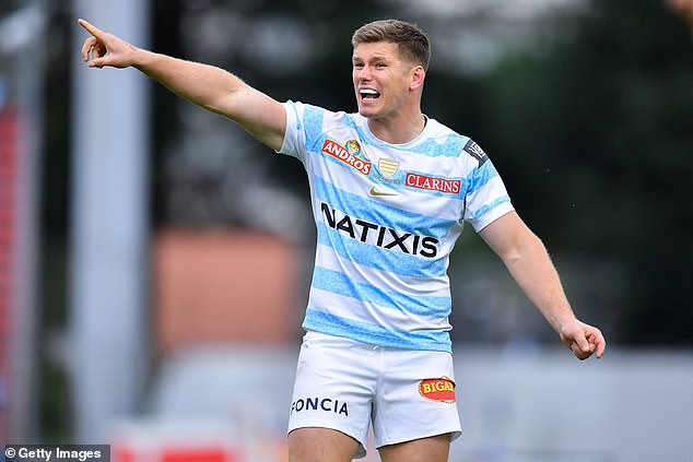 Owen Farrell is hoping to make his first appearance at La Defense Arena for Racing 92 this weekend