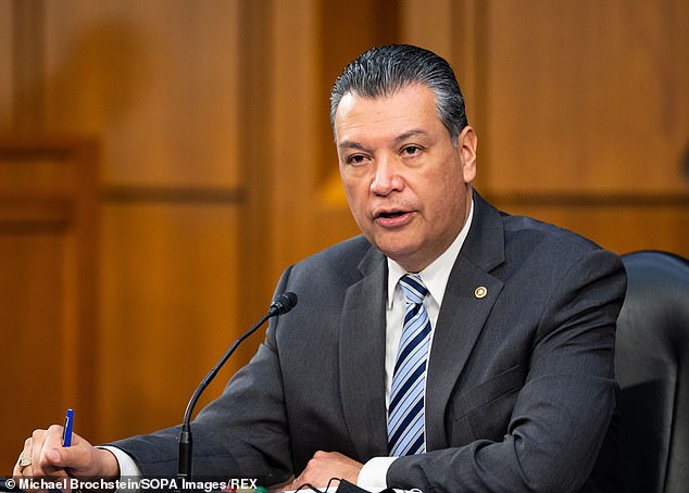 Sen. Alex Padilla got in a testy exchange with Bondi during the hearing Wednesday