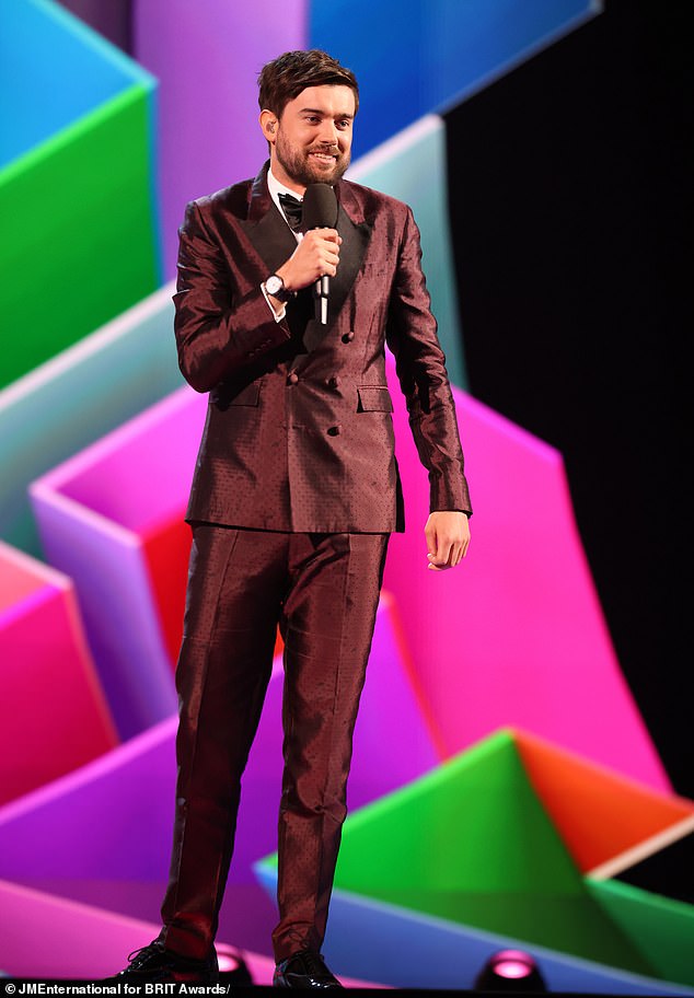 Comedian Jack previously hosted the ceremony four times but hasn't been at the helm since 2021 as a result of his busy schedule (Pictured in 2021)