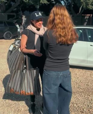 Meghan Markle spotted at new LA fire relief effort despite being branded a 'disaster