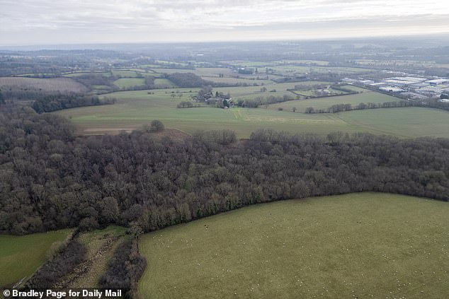 Locals said the existing sewage system was already inadequate for the village and 2,500 extra homes would inevitably make it worse