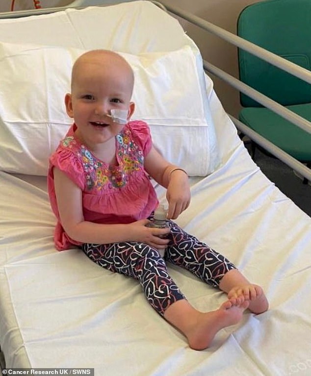 Gracie McHugh was only two-years-old when she was diagnosed with acute lymphoblastic leukeamia