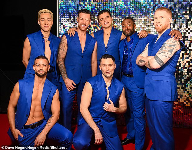 Pictured left to right - Robbie Kmetoni, Carlos Gu, Kai Widdrington, Nikita Kuzmin, Jake Leigh, JB Gill and Neil Jones