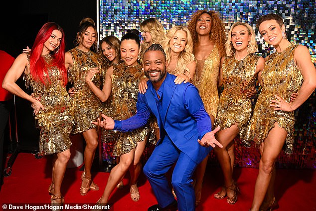 Dianne Buswell, Karen Hauer, Jowita Przystal, Nancy Xu, Tasha Ghouri, JB Gill, Sarah Hadland, Montell Douglas, Amy Dowden and Lauren all posed for a snap together