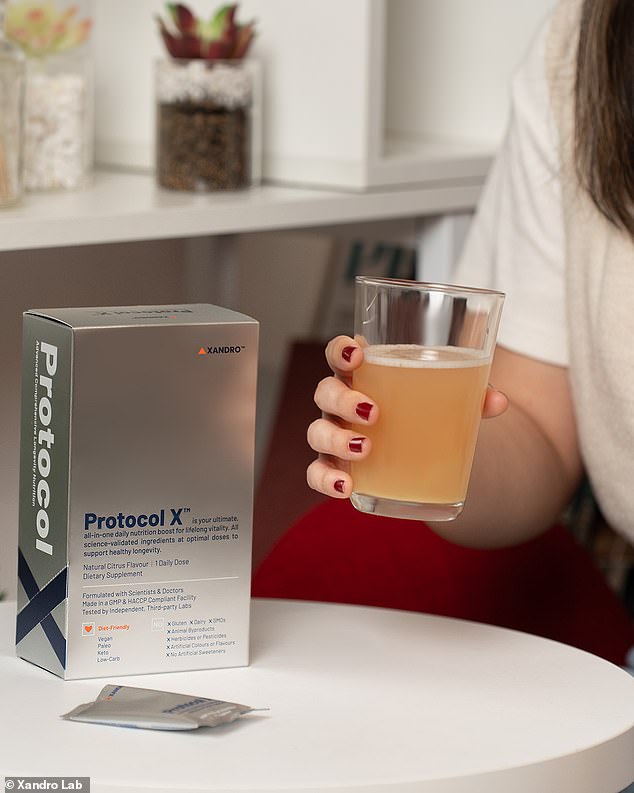 Support your mind and body with Protocol X, a longevity-boosting blend from Xandro Lab enriched with ingredients that support you at the cellular level