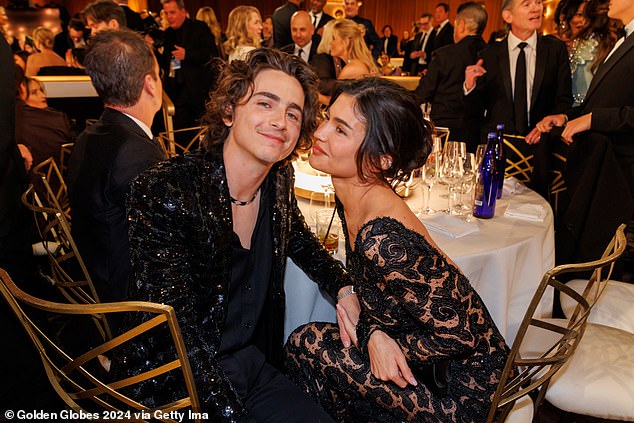 Speculation over the relationship has long been rife. The couple's appearances have been strangely few and far between since they were first linked in April 2023. (They are pictured at the 2024 Golden Globes).