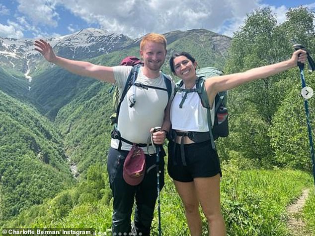 The pair enjoy a jet-setting lifestyle which Charlotte documents on her Instagram page