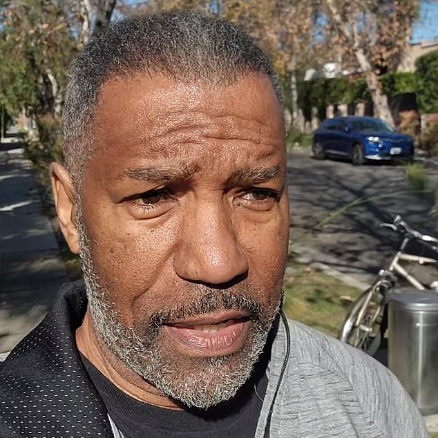 Mission: Impossible actor, Ricco Ross woke up on Monday to reports that someone had tried to start a fire with a palm tree in his neighborhood on Fuller Street around 6:30am