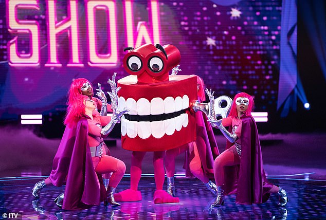 The Masked singer viewers were left in shock after learning Teeth is a woman on Saturday's episode