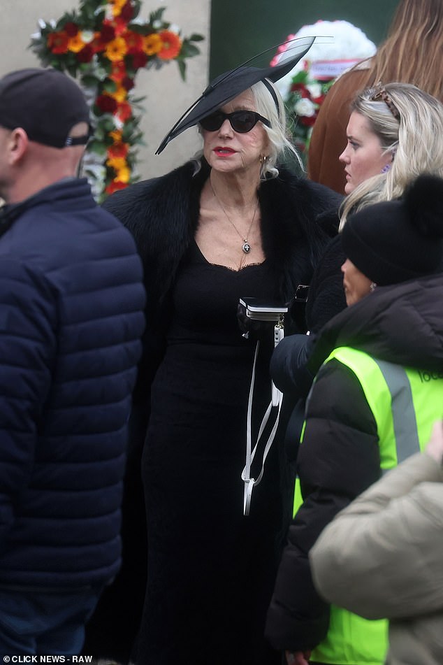 Guy Ritchie, known for his gritty crime dramas, is expected to deliver another action-packed blockbuster with this star-studded ensemble (pictured - Dame Helen Mirren on set)