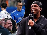 KSI taunts ex-England star Wayne Bridge with awkward X-rated John Terry jibe as fans BOO the confirmation of their boxing contest