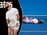 Tennis star collapses in shower before match at Australian Open: 'Everything was black'