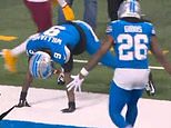 Detroit Lions star Jameson Williams shocks fans with sexual touchdown celebration vs. Washington Commanders