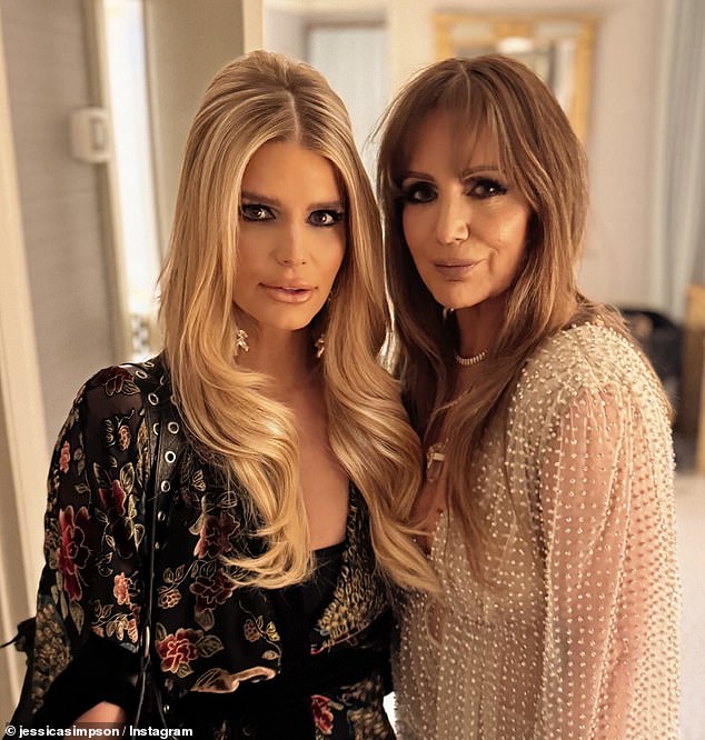 Jessica Simpson, 44, shared a heartfelt tribute to her mother, Tina, on Instagram to celebrate her birthday on Saturday