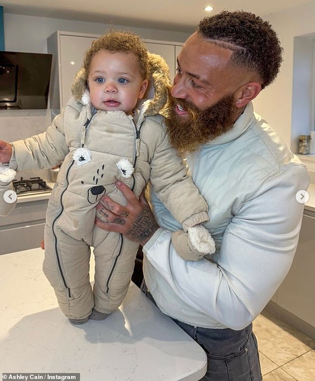 Ashley Cain has broken his silence over becoming a dad for the third time saying his two sons have 'healed his heart'