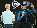 Novak Djokovic is booed by fans for surprising post-match act as he reaches the Australian Open quarter-finals for the 15th time in his career