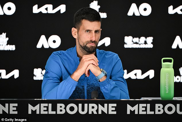 Djokovic later clarified his stance in his post-match press conference in Melbourne