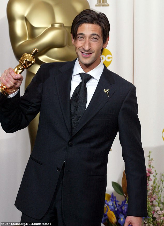 The actor, 51, won Best Actor in a Leading Role at the 2003 Academy Awards for his role as Holocaust survivor Wladyslaw Szpilman