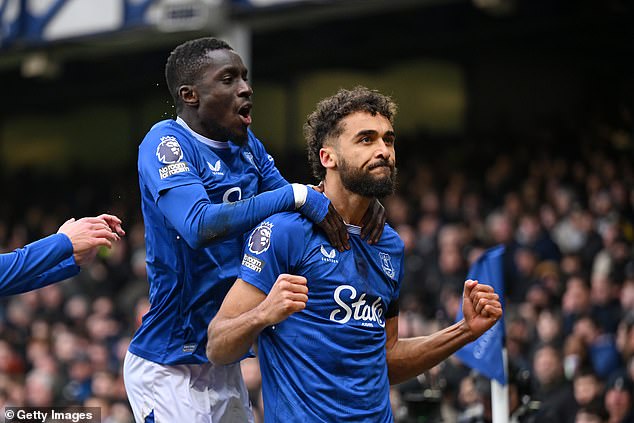 Everton beat Tottenham 3-2 at Goodison Park to pull four points clear of the relegation zone