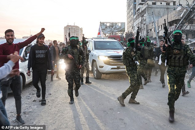 The Hostage and Missing Families Forum campaign group had identified the three women set to be released as Emily Damari, Romi Gonen and Doron Steinbrecher, seized during Hamas's October 7, 2023 attack that triggered the war