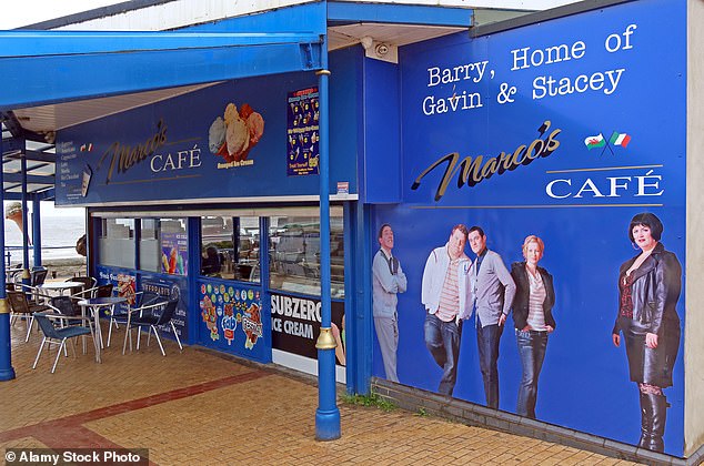 The owner of Marco's Cafe, made famous in iconic sitcom Gavin and Stacey, has said the show's success had led to his family business 'taking over' Barry Island