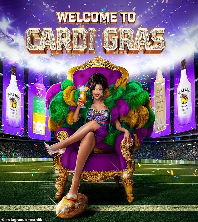 Cardi B is taking her talents to New Orleans to kick off the Super Bowl festivities at the annual fan fest