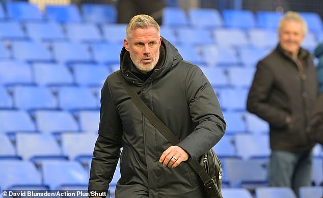 Jamie Carragher has slammed Tottenham following their defeat by Everton on Sunday