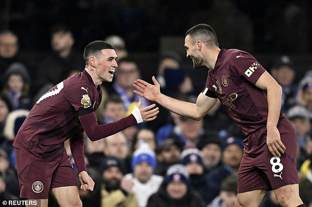 Phil Foden backed up his brace against Brentford in midweek with another goals on Sunday night