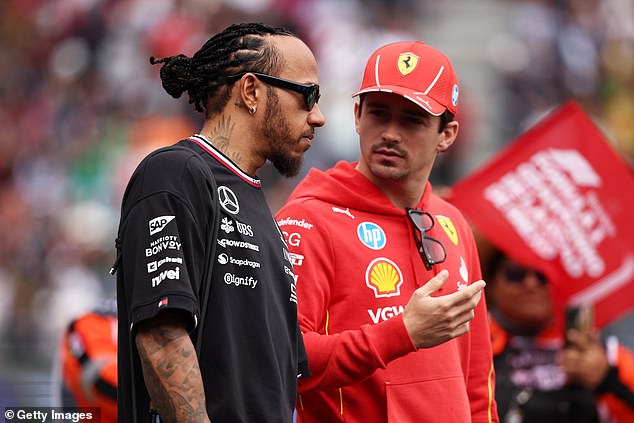 Hamilton will debut as Charles Leclerc’s team-mate at the Australian Grand Prix on March 16