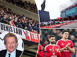 Man United fans pay tribute to 'King of Old Trafford' Denis Law ahead of Brighton defeat at Old Trafford after club legend died aged 84