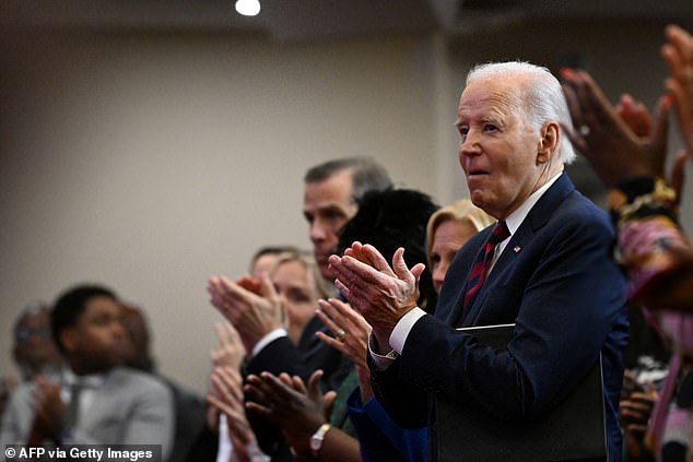 The president made the remarks while speaking at the Royal Missionary Baptist Church in Charleston, South Carolina on Sunday