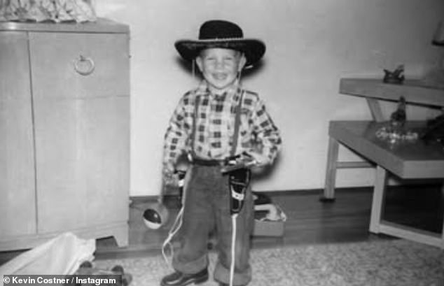 Earlier in the day, he shared an adorable childhood throwback as he thanked fans for their birthday wishes and reflected on 'chasing the cowboy life just about as soon as' he 'could walk'