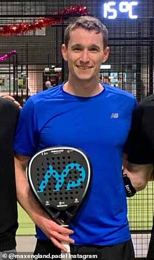 Former professional tennis player Max England is no stranger to a competitive game, and has since transitioned from his career in sport to senior account manager