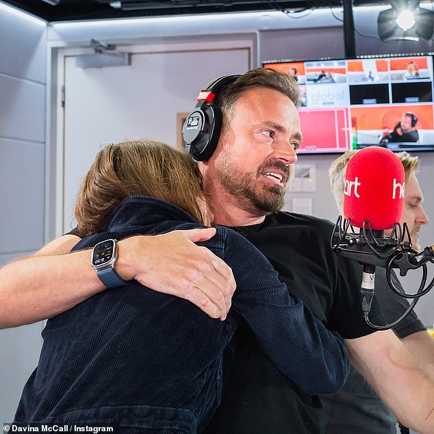 Jamie Theakston made an emotional return to host his Heart FM Breakfast show on Monday morning - after taking a four month break from work while he battled laryngeal cancer