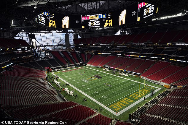 College football fans are all thrilled with the low concession prices at Mercedes-Benz Stadium