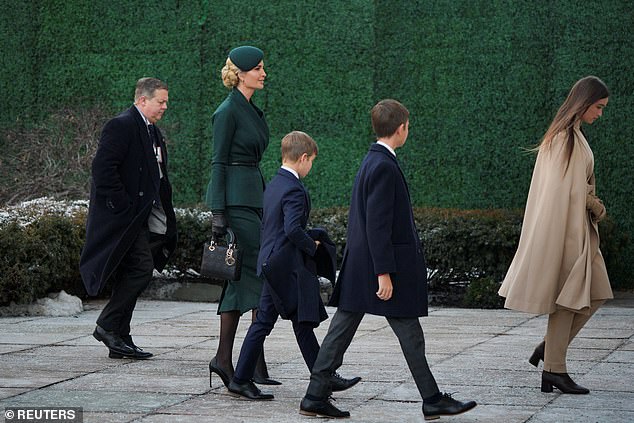 Her three children, whom she shares with husband Jared Kushner, were also dressed for the occasion