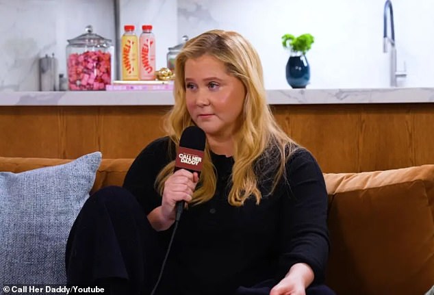 The actress, 43, revealed she had 'never orgasmed from penetration' in a candid chat with Alex Cooper on Wednesday's episode