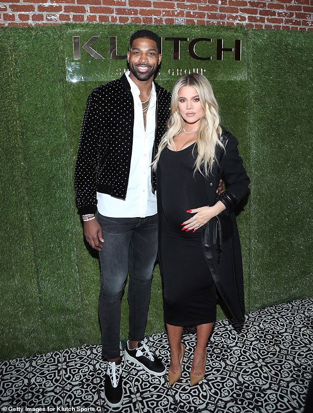 The 40-year-old reality star, who shares daughter True, 6, and son Tatum, 2, with the 33-year-old NBA player, admitted that while she and Tristan ¿co-parent really well,¿ she¿s not looking to date anyone anytime soon; (pictured 2018)